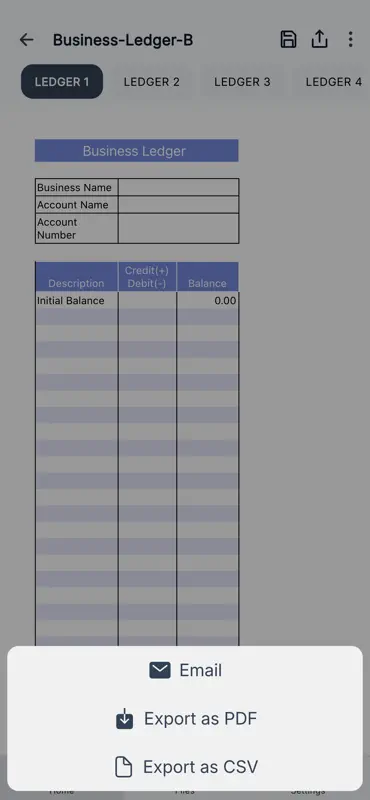 Pocket Ledgers screenshot 7 of 10