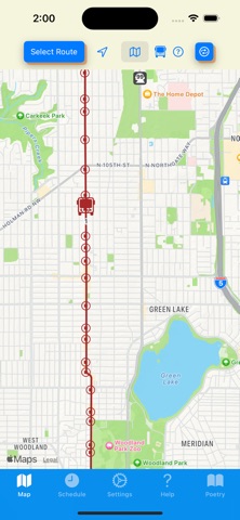 PNWTransit app screenshot