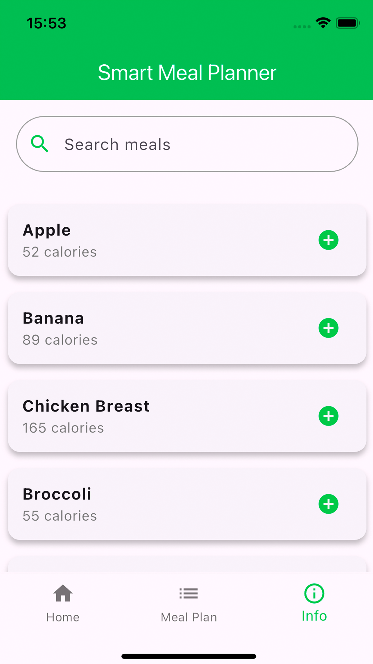 Smart Meal Planner