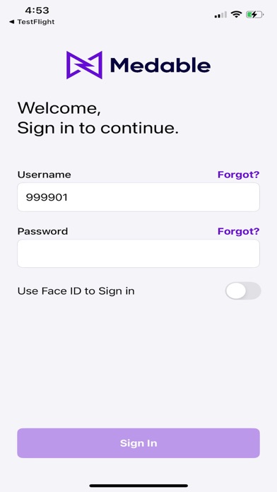 GSK 221458 app screenshot