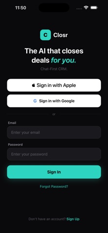 ClosrCRM Screenshot 1 of 8