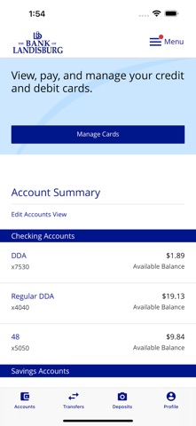 Bank of Landisburg Go MoBOL app screenshot 3