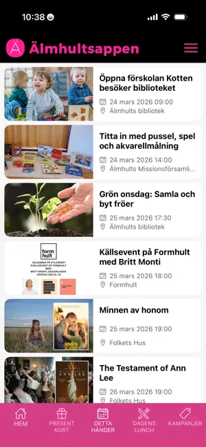 Centrumappen screenshot 3
