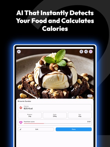 Simple AI Calorie Counter iPad screenshot