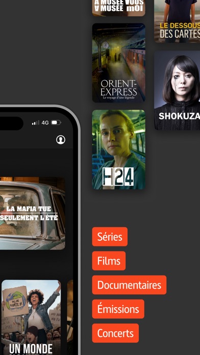 Screenshot #2 pour ARTE TV : direct, replay et +