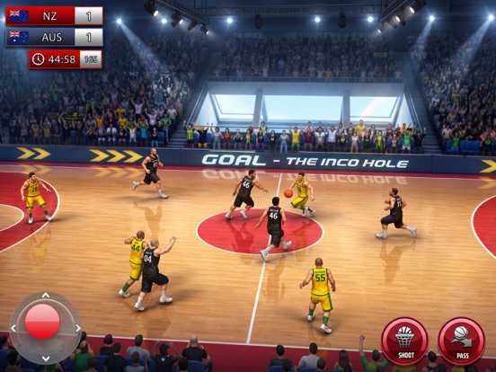 Real Dunk Basketball Games ipad screenshot 4