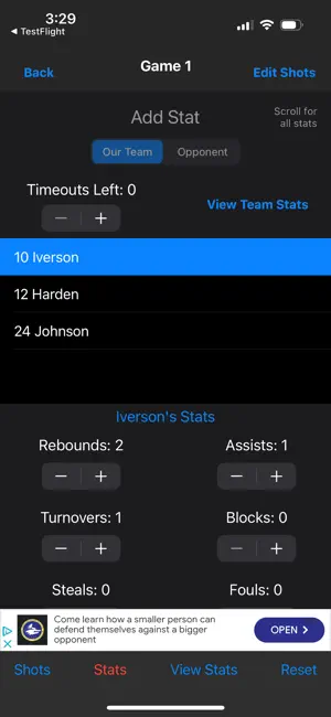 Shot Chart screenshot 2