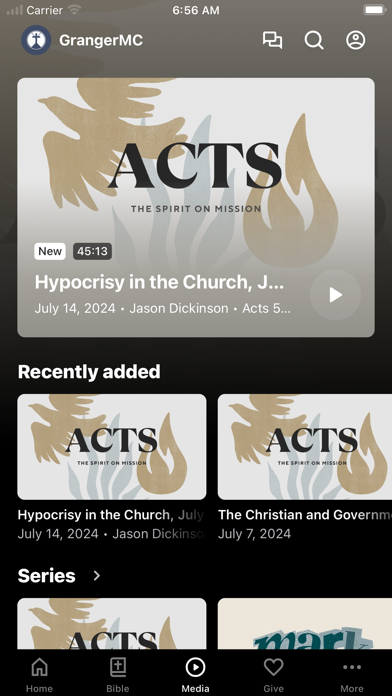 Granger Missionary Church Screenshot