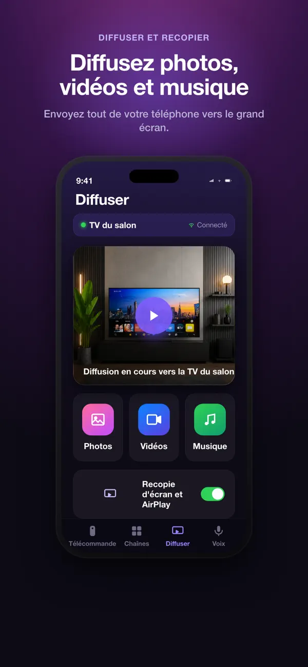 Screenshot #2 pour Télécommand pour téléviseur