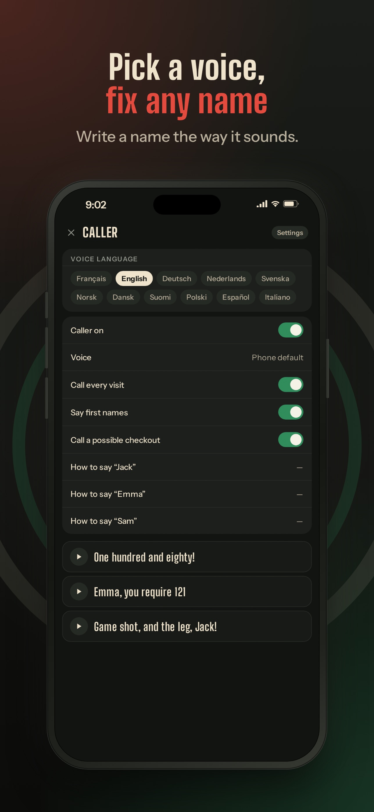 Screenshot 8 of Oche: Darts Caller & Scorer