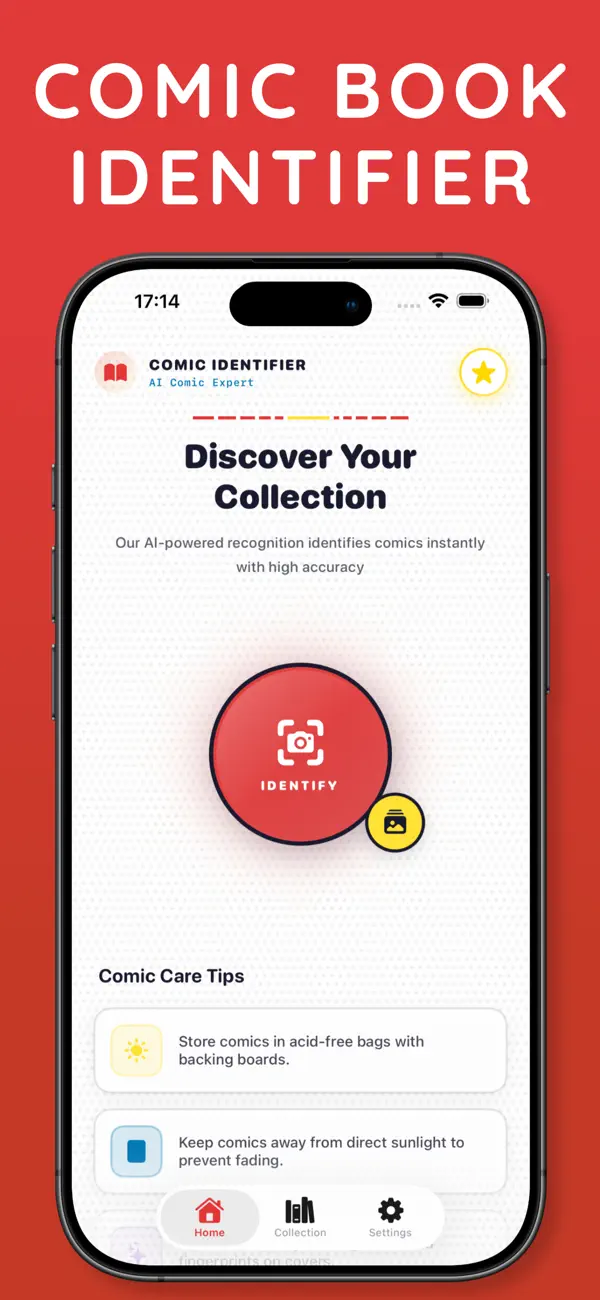 #1. Comic Book Value Identifier (iOS) Por: Munure Tuzun