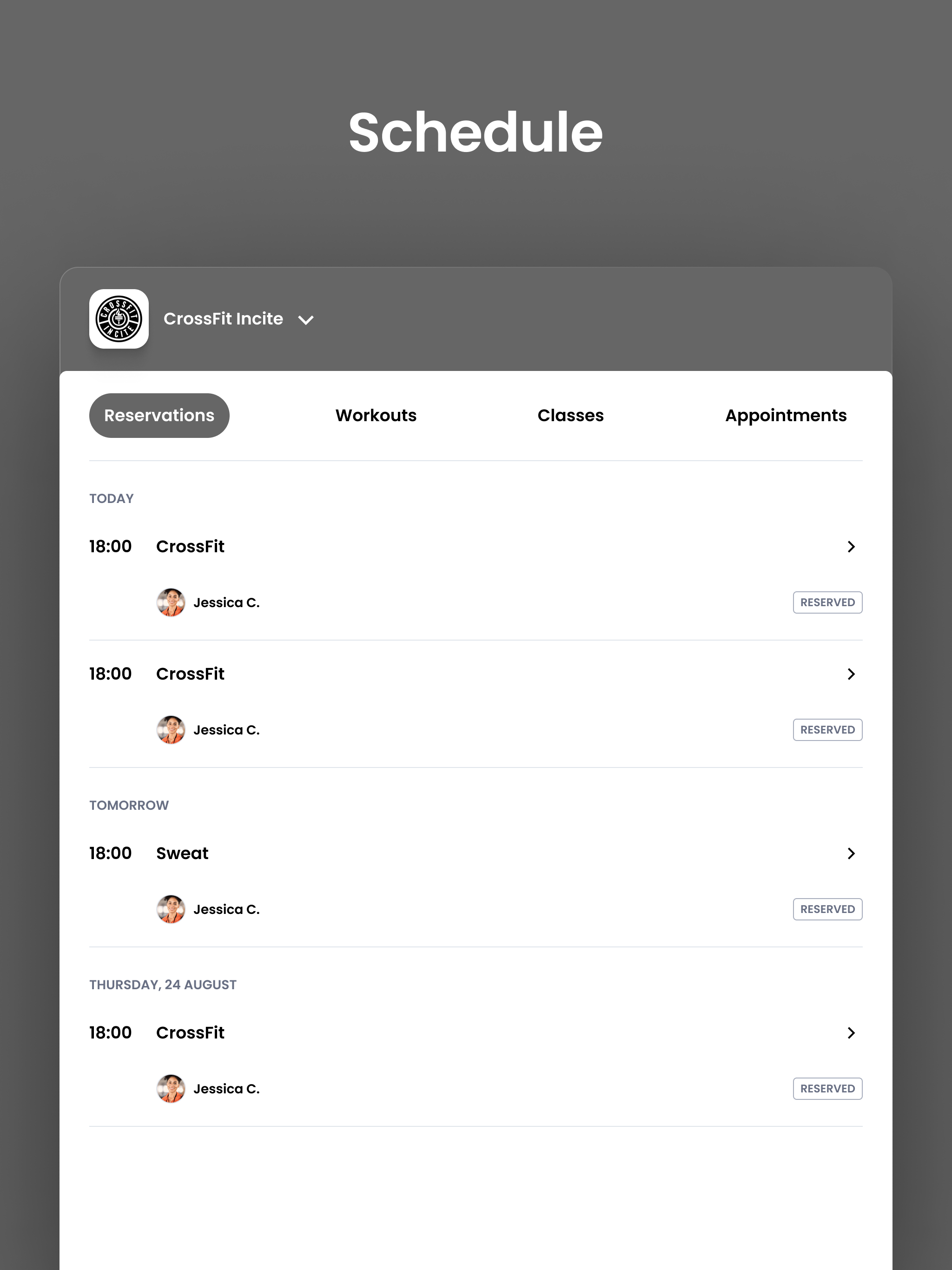 CrossFit Incite screenshot 8