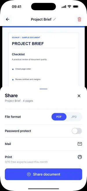 ScanUP: PDF Scanner screenshot 3