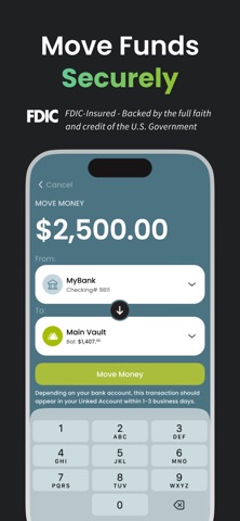 Elevault – Interest Paid Daily iPhone screenshot