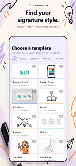 Whiteboard Video Maker screenshot 2