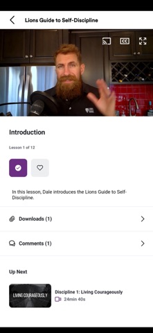 Lions Guide screenshot