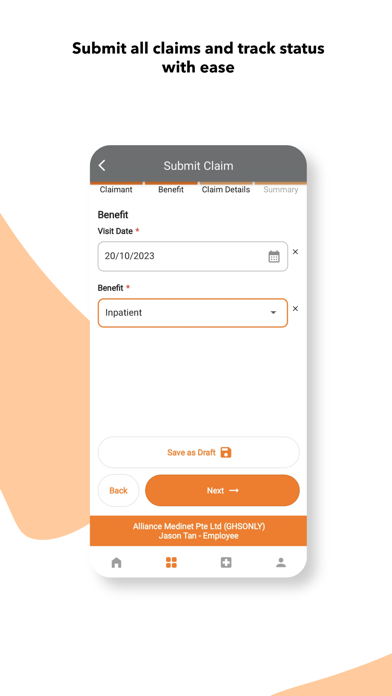 AllCare@Income Screenshot