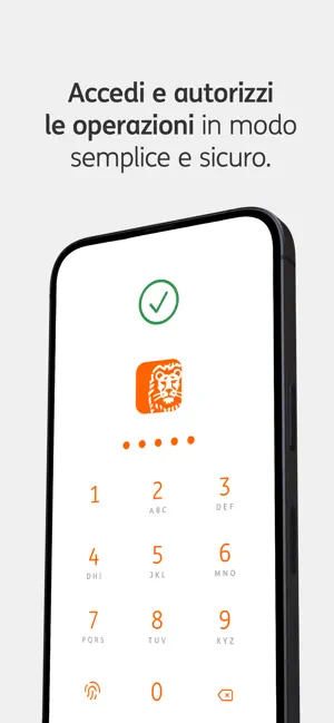 ING Italia - Banca Online iPhone screenshot 3