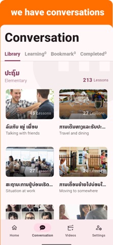 Lao - Listening Speaking iPhone screenshot