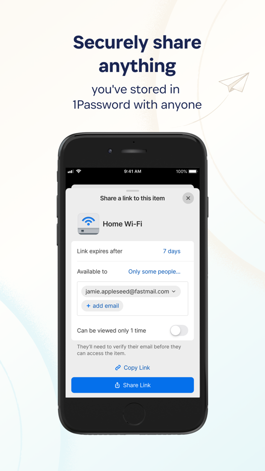 #4. 1Password: Password Manager (iOS) 由: AgileBits Inc.