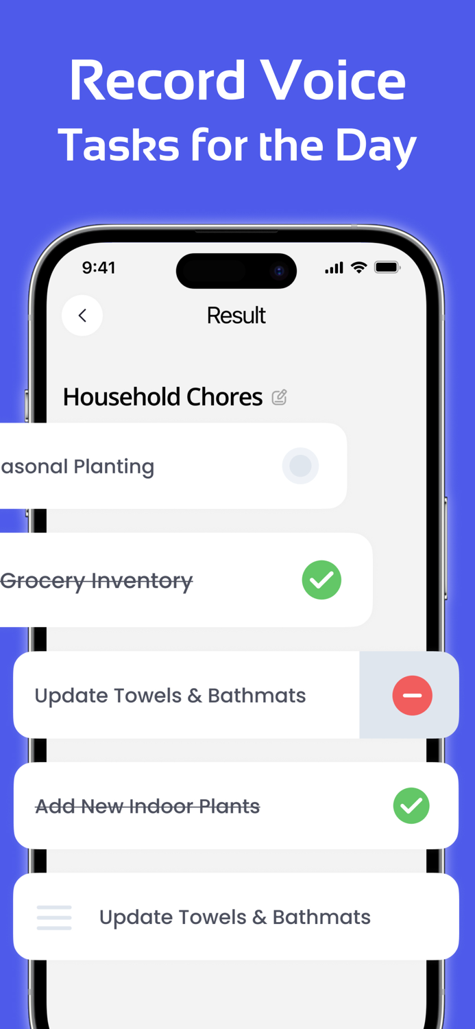 AI Task Maker Voice to Text