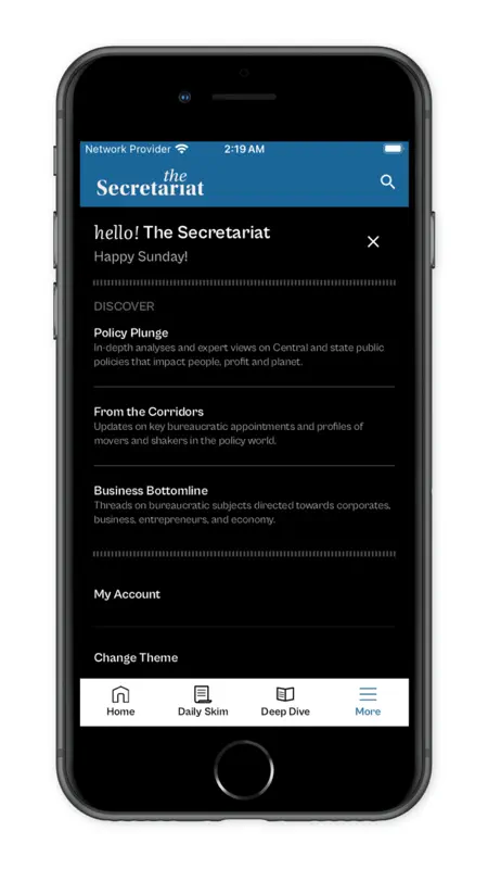 The Secretariat News screenshot 7 of 8