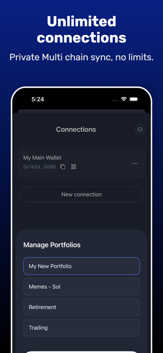 Road2Crypto: Crypto Portfolio Screenshot 2 of 5
