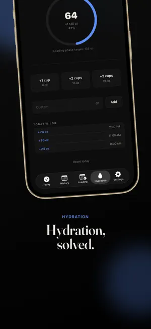 Saturate: Creatine Tracker screenshot 2