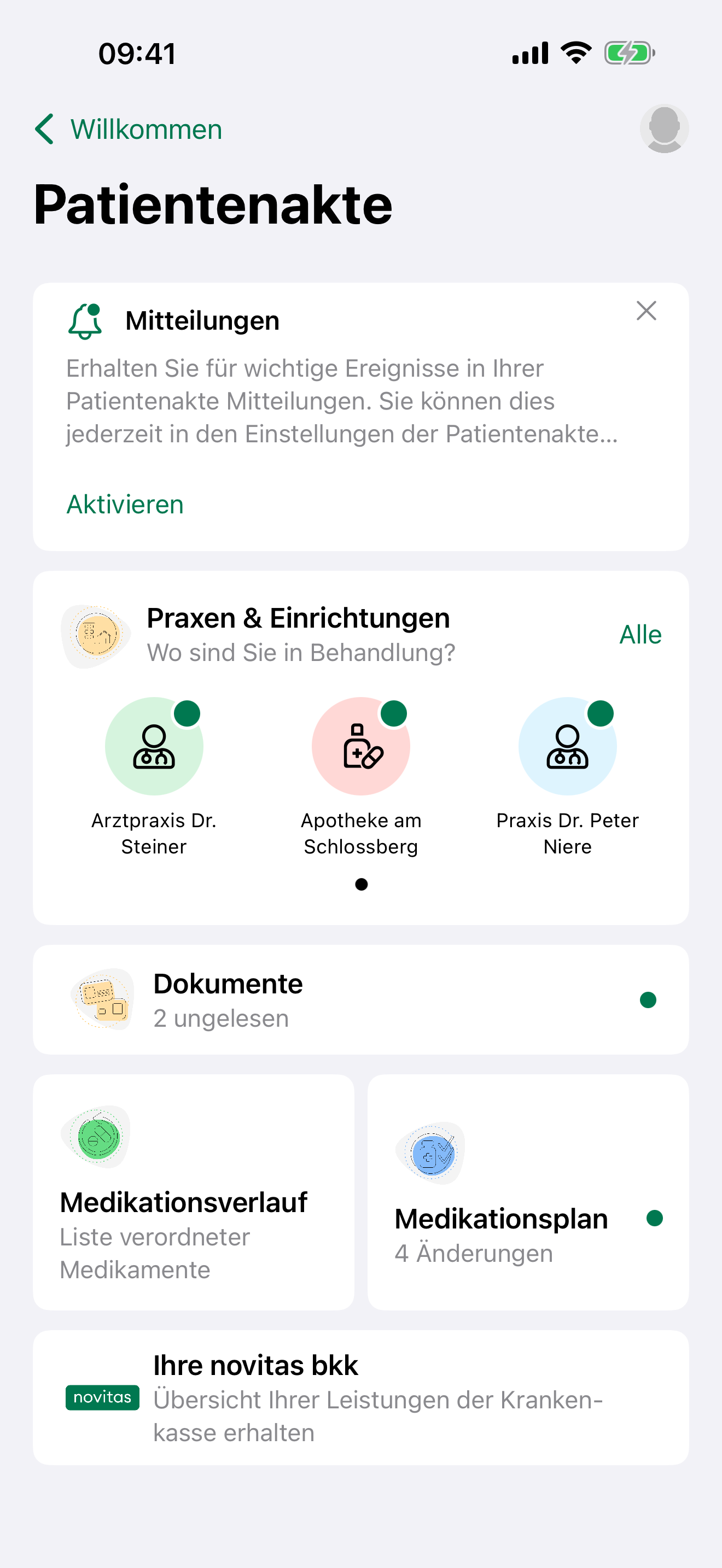 ePA Novitas BKK screenshot 6
