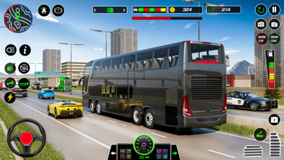 City Passenger Bus Drive Games Screenshot