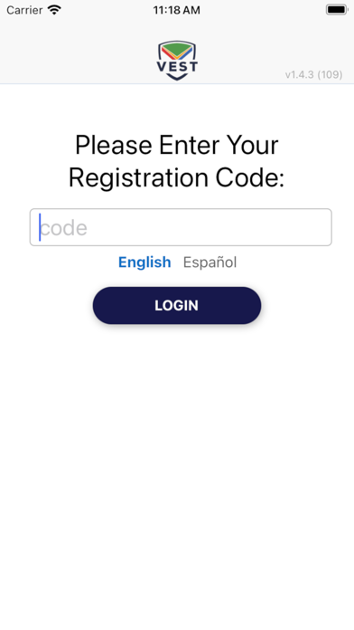 VEST EAP Screenshot