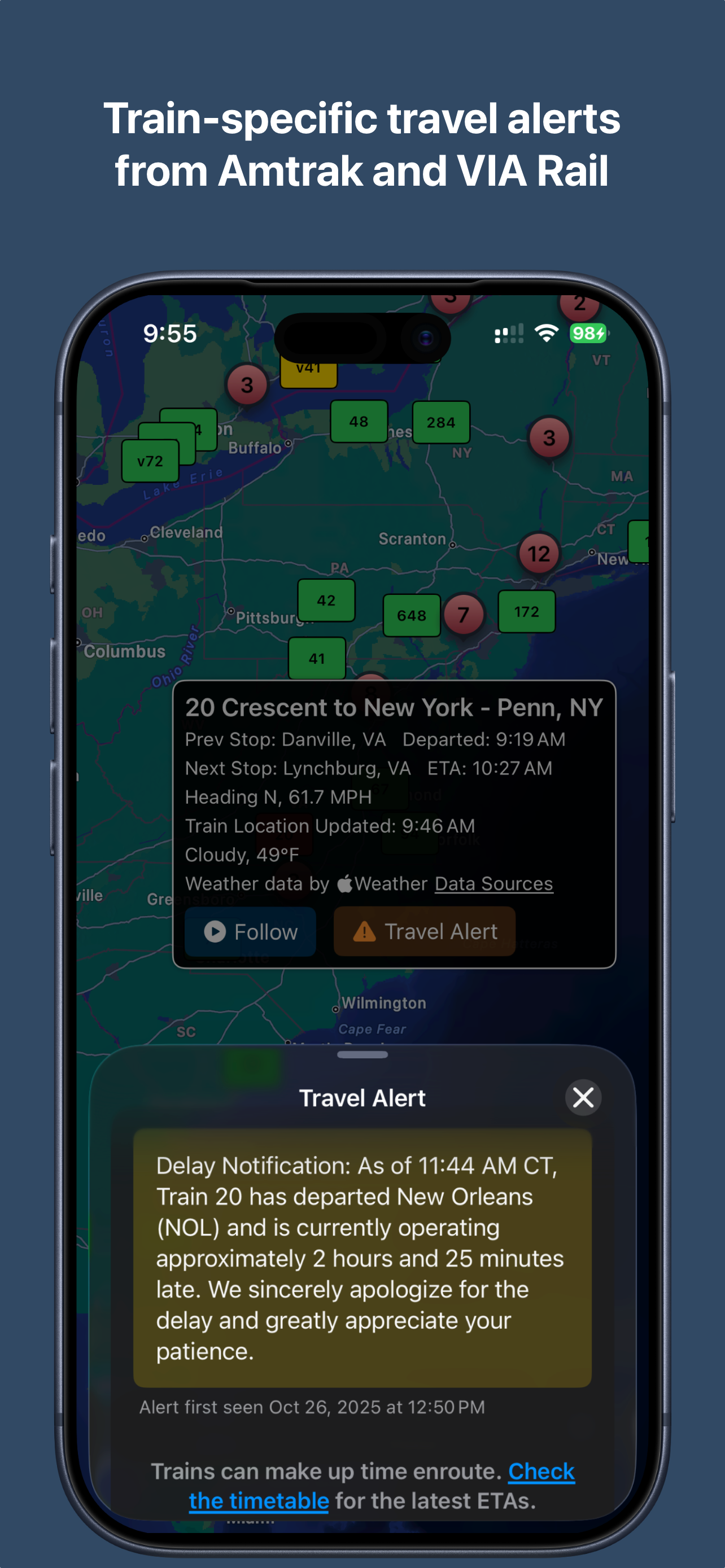 Train Tracker Pro screenshot 12