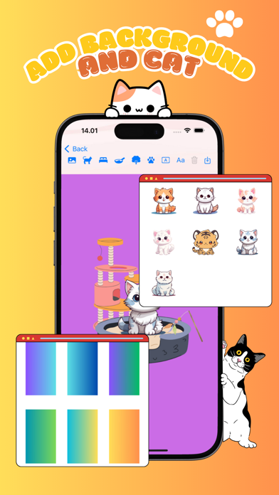 Screenshot #2 pour Cat Language Wallpaper