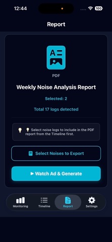 FloorLog - Noise Recorder & dB Screenshot 4 of 5