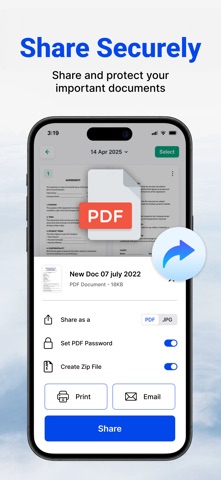 Doc Scanner: Scan PDF iPhone screenshot