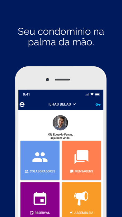 Adaplan Condomínios iPhone screenshot 1 - Social Networking app