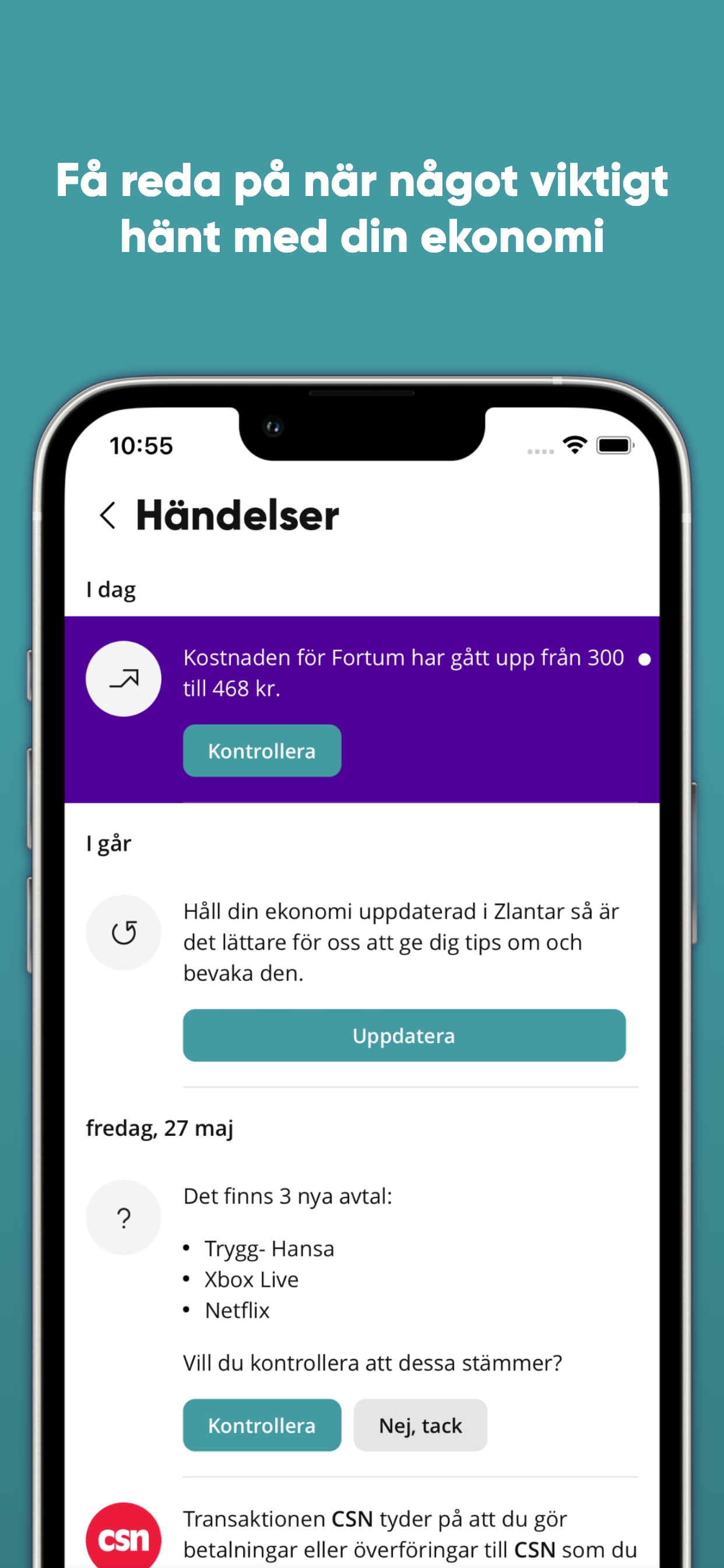 Zlantar: Personal Finance App