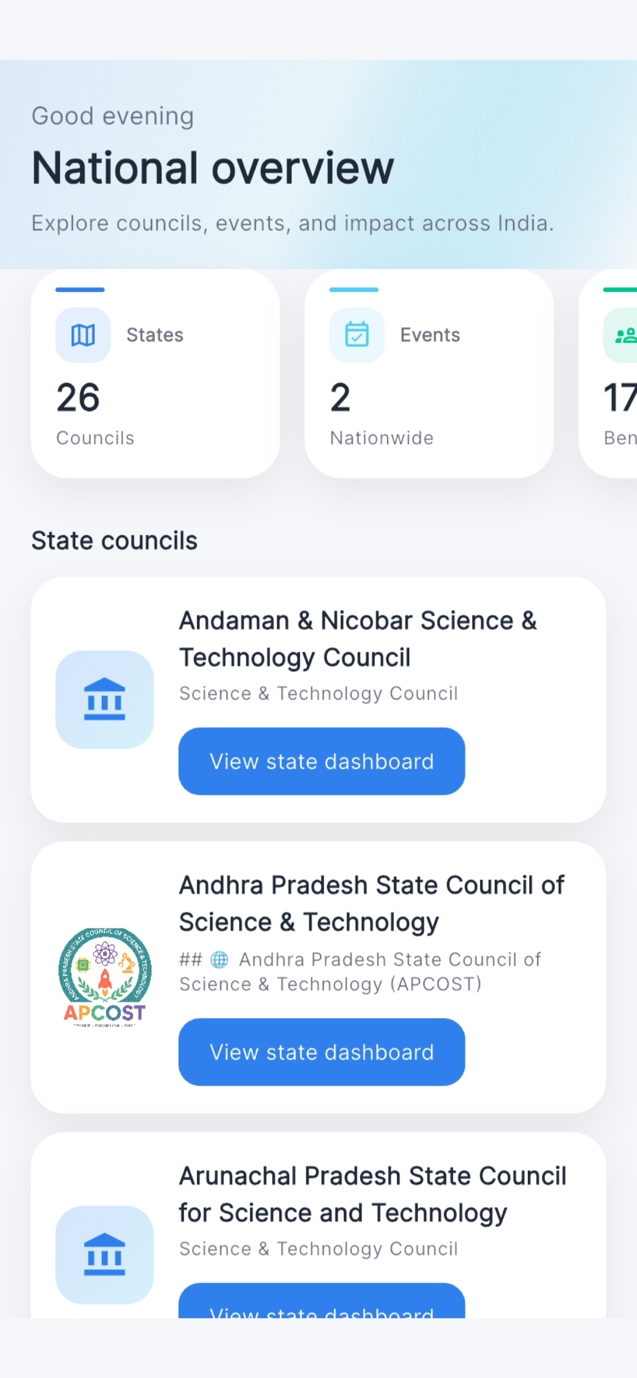 Science Technology Councils screenshot 3
