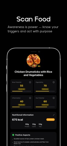 Debloat Face AI: Food & Water iPhone screenshot