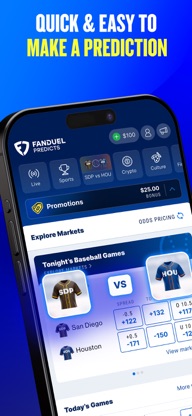 FanDuel Predicts screenshot 1