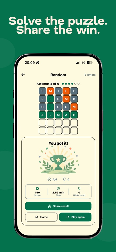 Ordsnok: Daily Word Puzzle screenshot 7