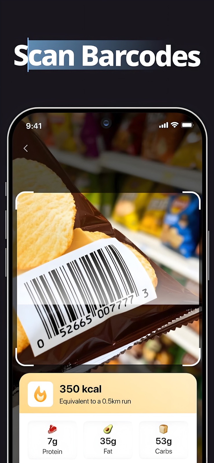 Calorie Counter: Macro AI Log iphone screenshot 3