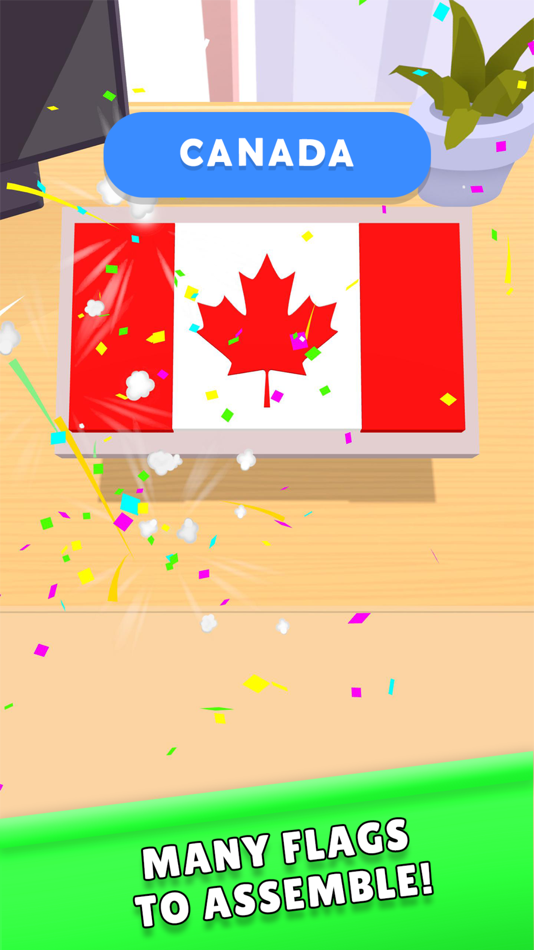 #3. Drop Fit: World Flag Puzzle (iOS) 由: INWAVE STUDIO