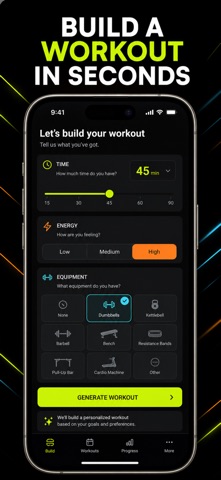 AI Workout Planner Gym Log Screenshot 4 of 10