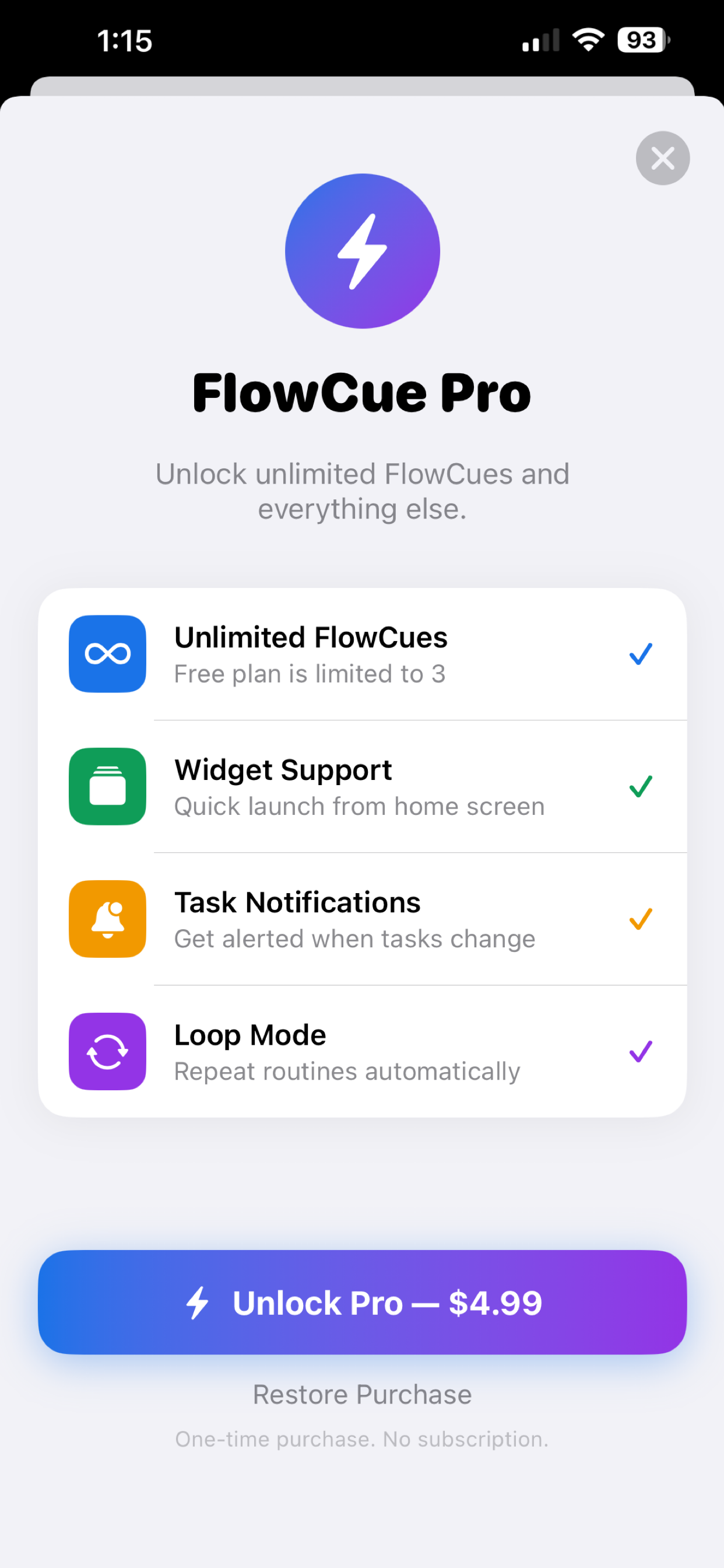 FlowCue App