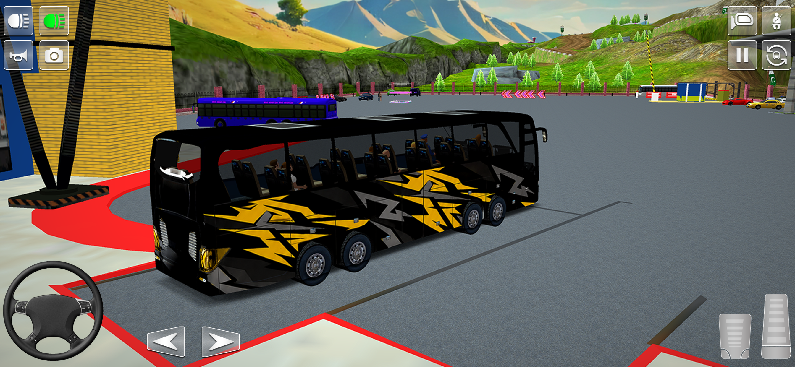 Bus Simulator: Coach Game screenshot 4