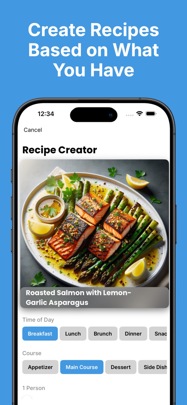 Meal Chef AI: Meal Planner iphone screenshot 2