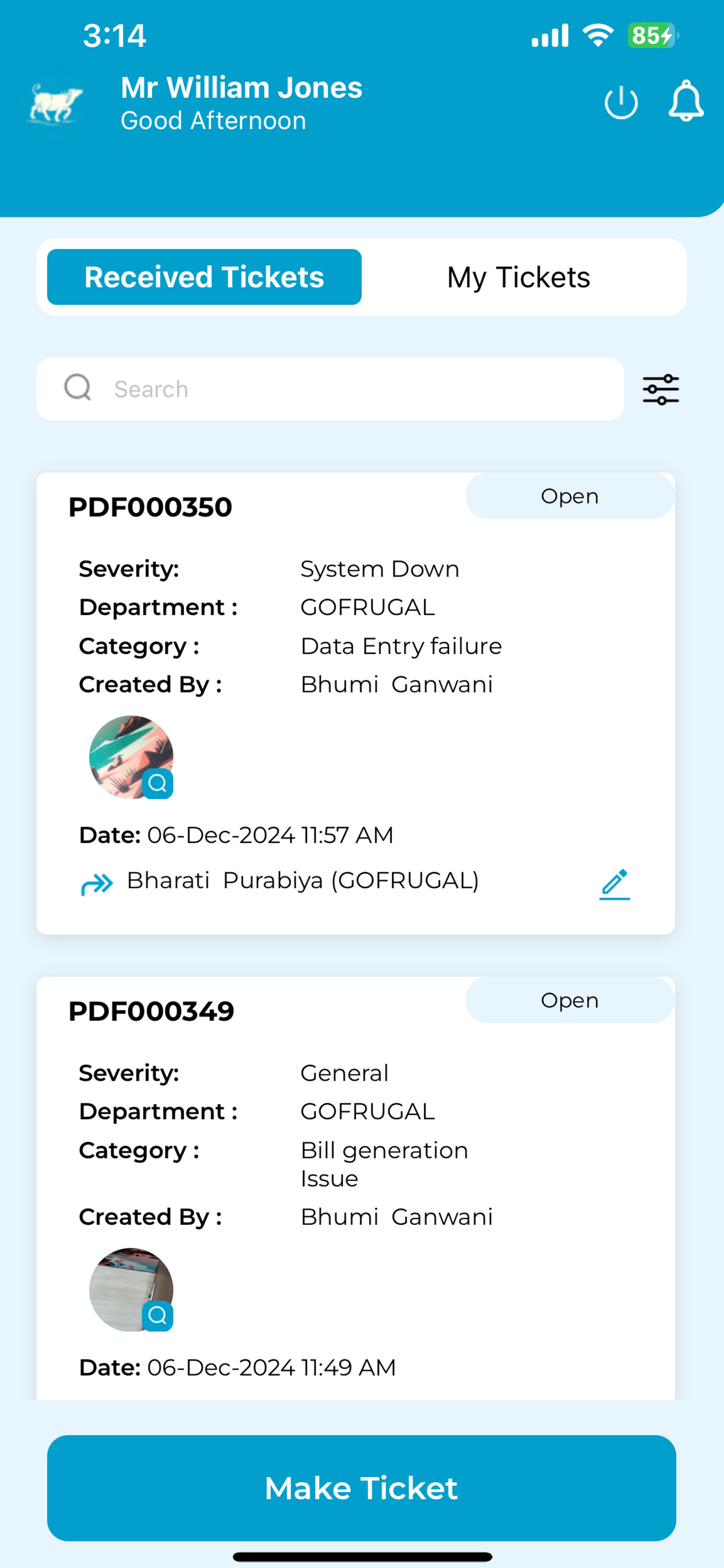 Support Ticket App screenshot 5