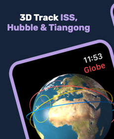ISS Real-Time Tracker 3D Screenshot