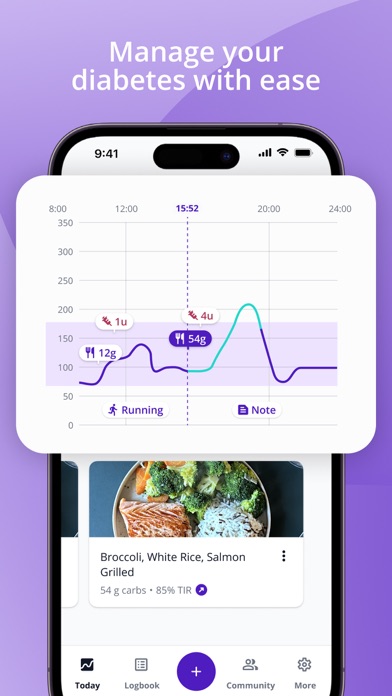 SNAQ - Diabetes Food Tracker Screenshot